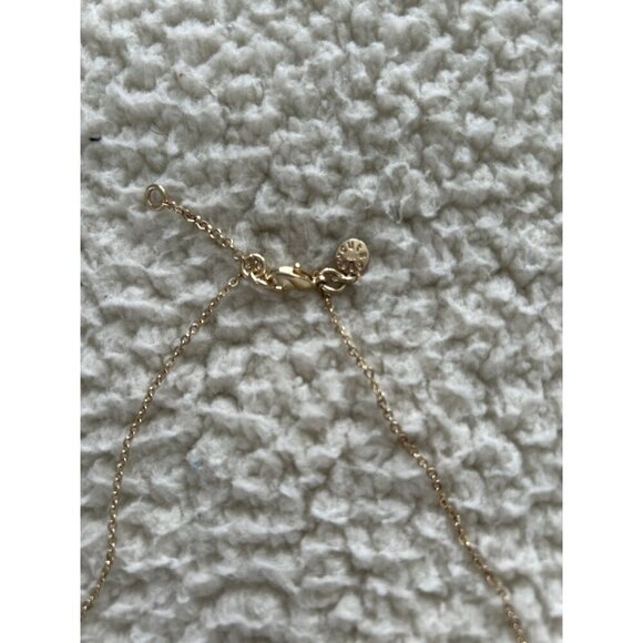 Crewcuts J.Crew Girls' Charm Necklace Sea Shell Gold Tone 18" Chain - Picture 3 of 3
